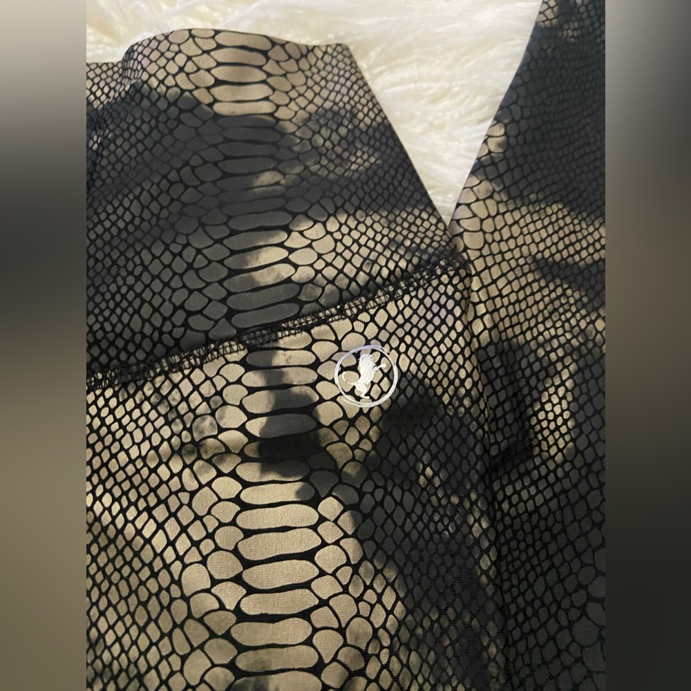 Abs2b High Waisted Compression Python Leggings - image 8